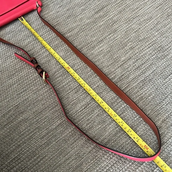 Vera Bradley Sidesaddle Leather Crossbody Bag - Picture 14 of 15